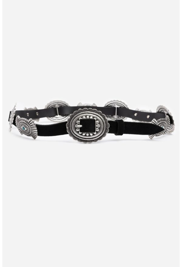 Sole Italian Leather Conch Belt