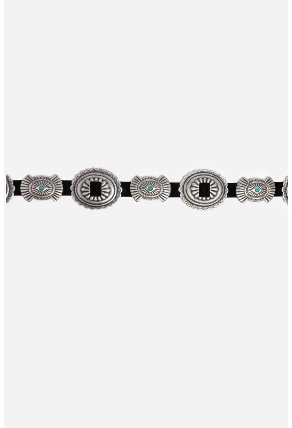 Sole Italian Leather Conch Belt - Image 2