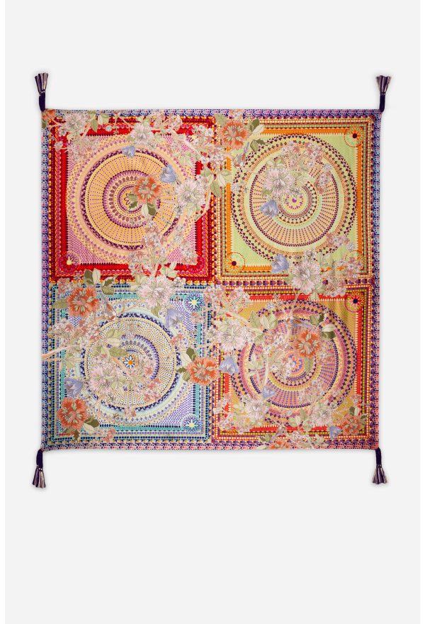 GARDEN MOSAIC SCARF