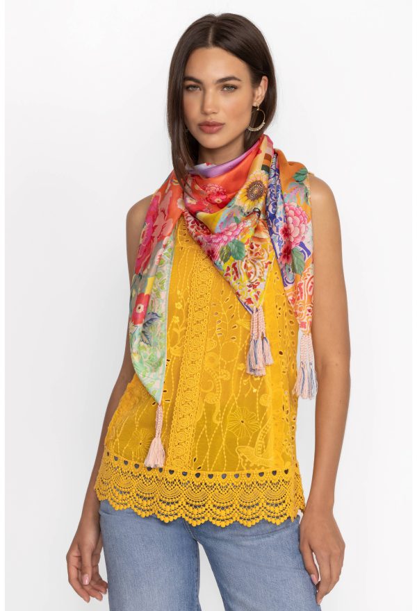 LUBELLA PLAID SCARF - Image 2