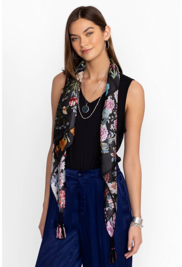 AKKI SILK SCARF - Image 2