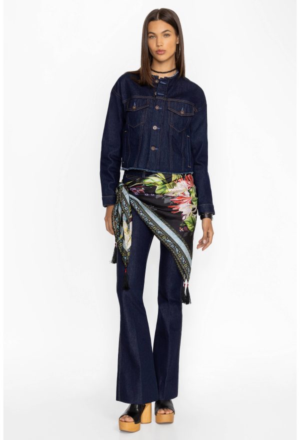 IRIS WHISPER SILK SCARF - Image 2