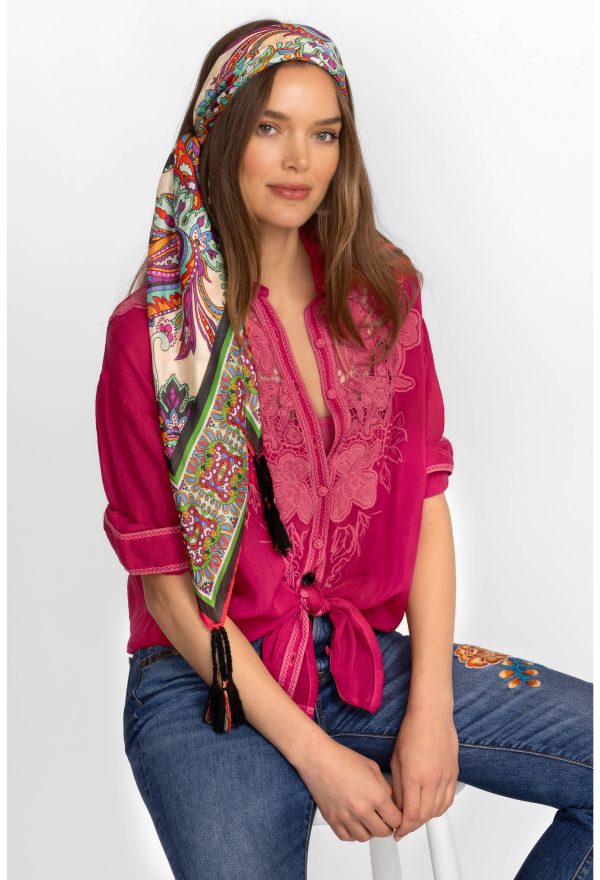 CACHEMIR SILK SCARF - Image 2