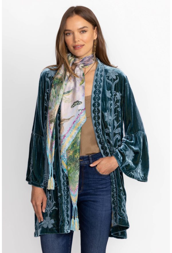 RAWI SILK SCARF - Image 2