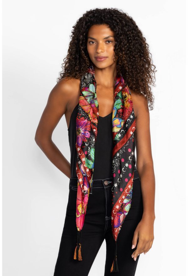 STARRY NIGHT SILK SCARF - Image 2