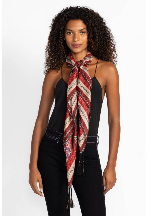 CLARISA SILK SCARF - Image 2