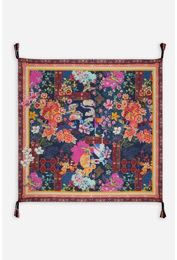 DREAMER BLU SILK SCARF