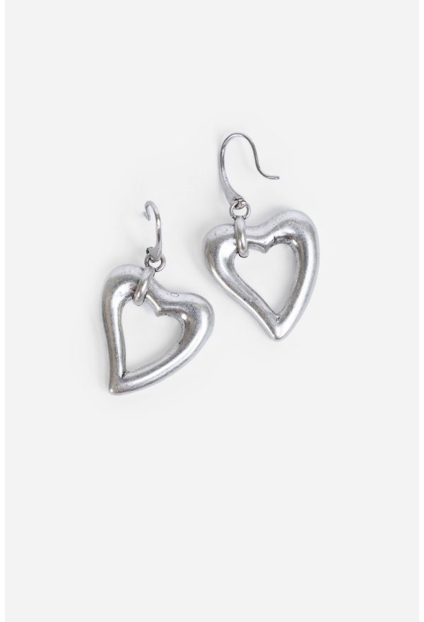 ABSTRACT HEART EARRINGS