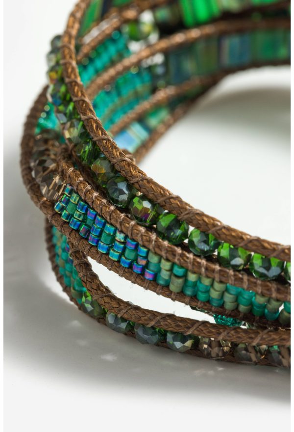 BEADED WRAP BRACELET - Image 2