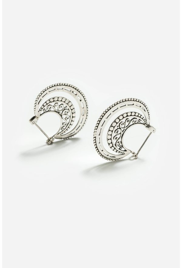 AMAZING CURVE HOOP EARRINGS