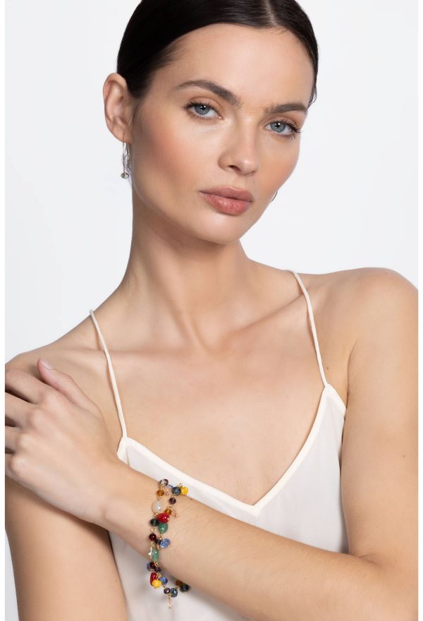 PRECIOUS GLASS CHARM NECKLACE - Image 2