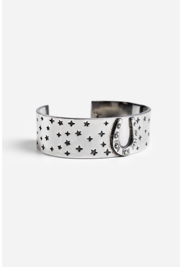 WESTERN HORSESHOE CUFF BRACELET - Image 2