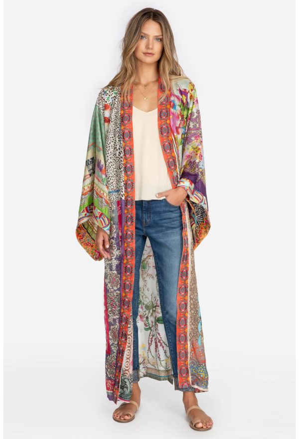 LIMITED EDITION LONG SILK KIMONO - Image 4