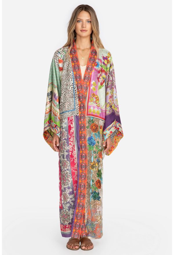 LIMITED EDITION LONG SILK KIMONO - Image 5