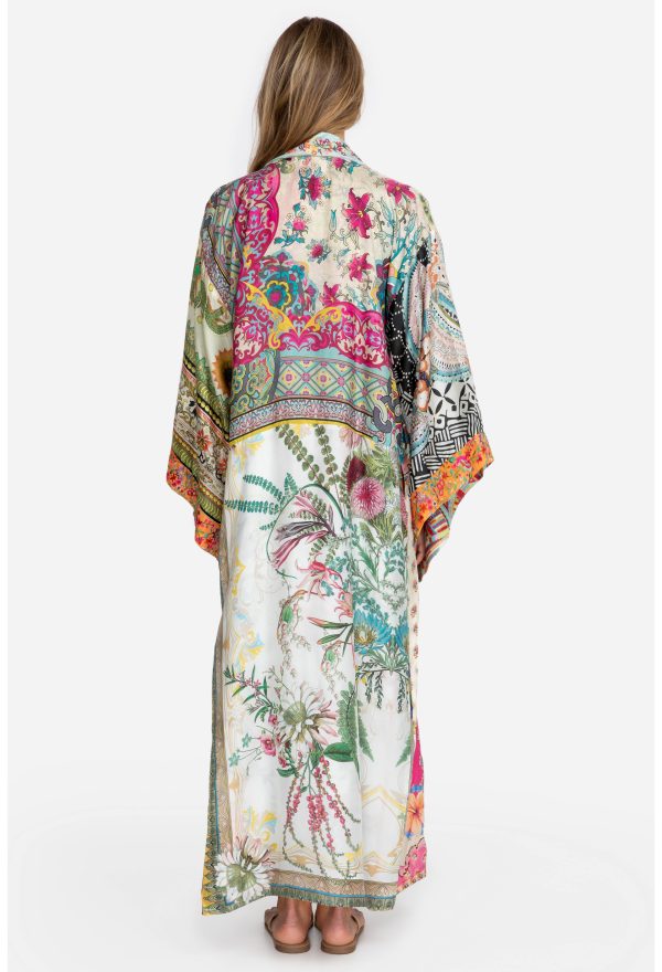 LIMITED EDITION LONG SILK KIMONO - Image 6