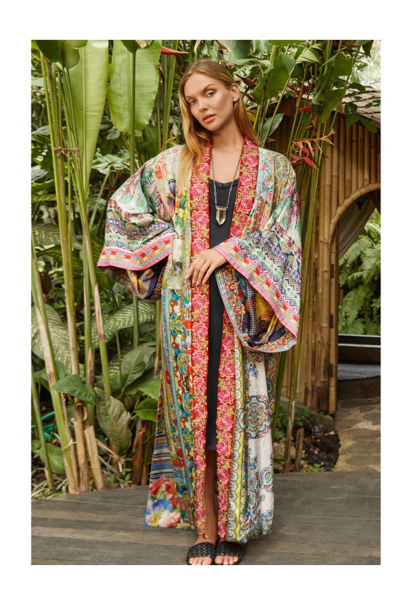 LIMITED EDITION LONG SILK KIMONO - Image 7