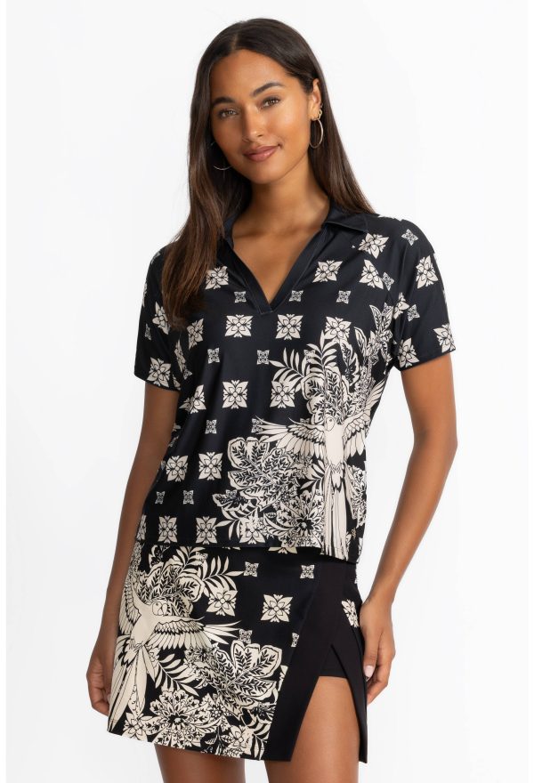 BEE ACTIVE BOXY POLO TEE - Image 2