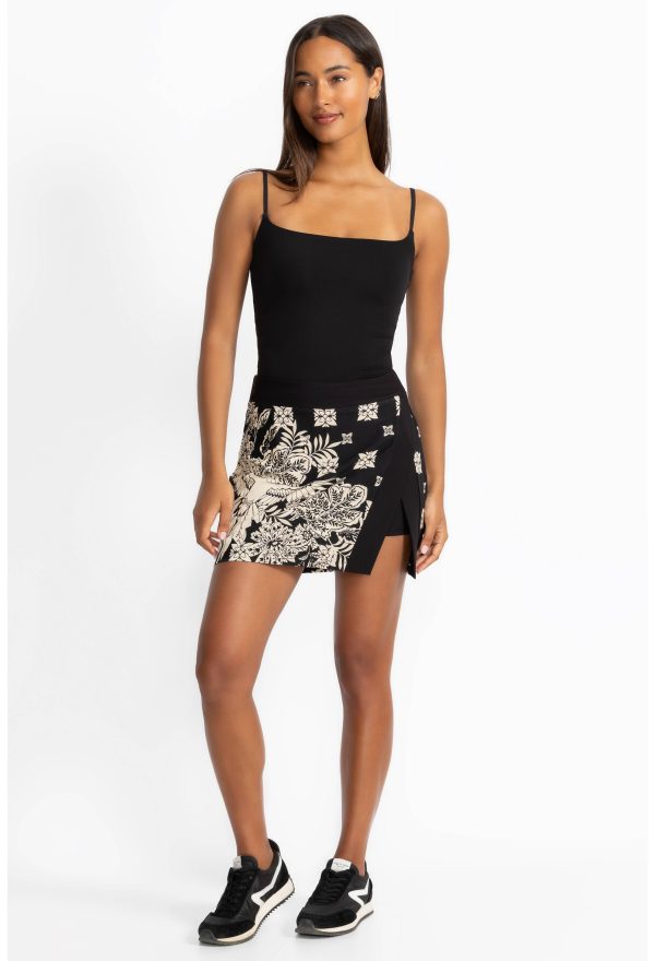 BEE ACTIVE CONTRAST CROSSOVER TENNIS SKIRT