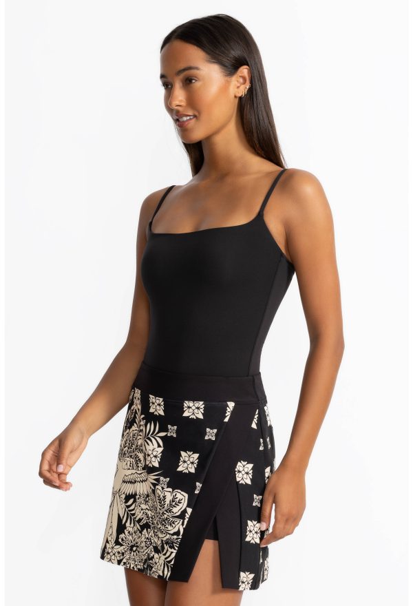 BEE ACTIVE CONTRAST CROSSOVER TENNIS SKIRT - Image 2