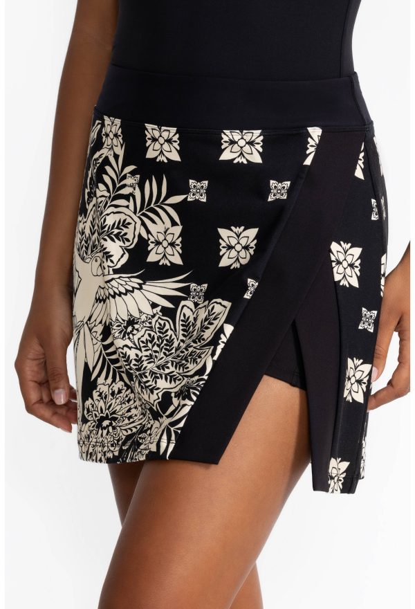 BEE ACTIVE CONTRAST CROSSOVER TENNIS SKIRT - Image 4