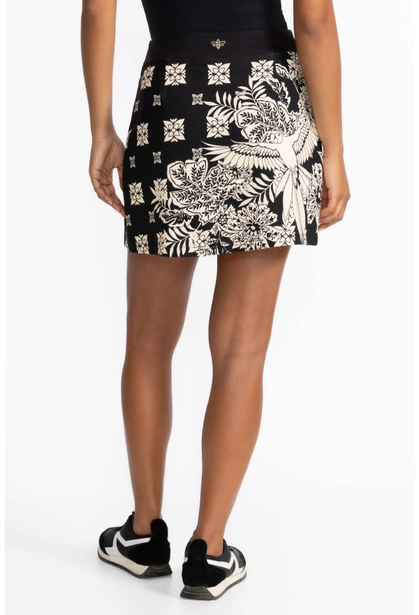 BEE ACTIVE CONTRAST CROSSOVER TENNIS SKIRT - Image 5