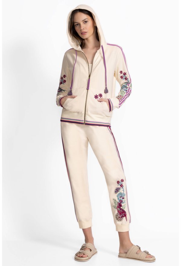 BEE ACTIVE ZIP FRONT HOODIE - Image 4