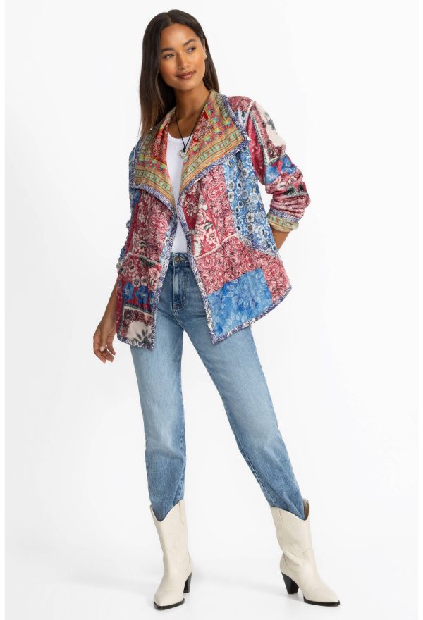 JOAN WRAP BINDED SHERPA JACKET - Image 6