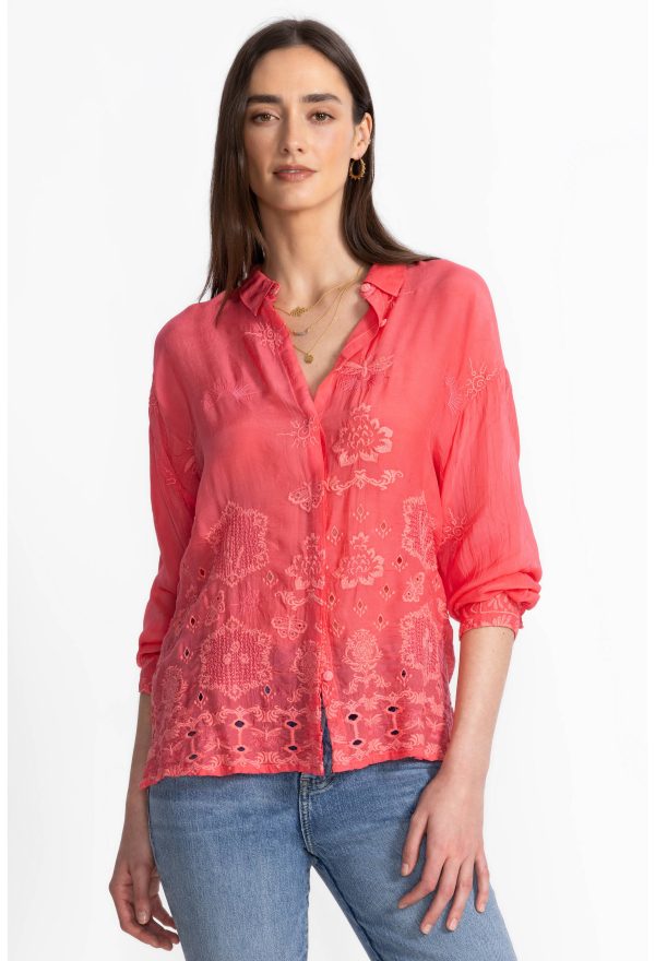 SLIM AUDREY BUTTON DOWN
