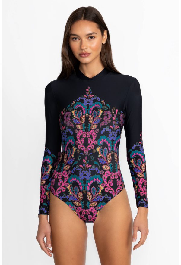 FATIMA CROSS OVER NECK SURF ONE PIECE