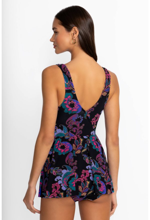 FATIMA WRAP SKIRTED ONE PIECE - Image 4