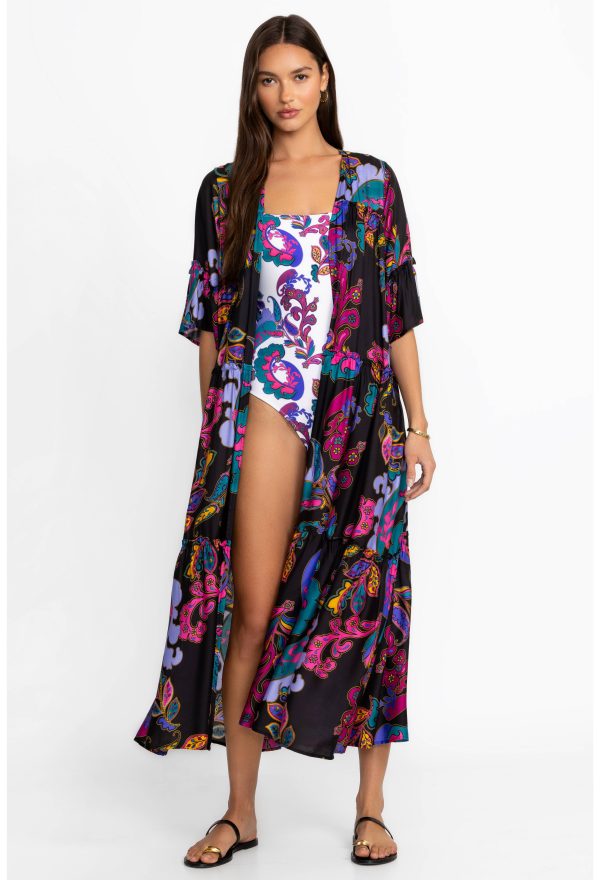 FATIMA TIERED KIMONO