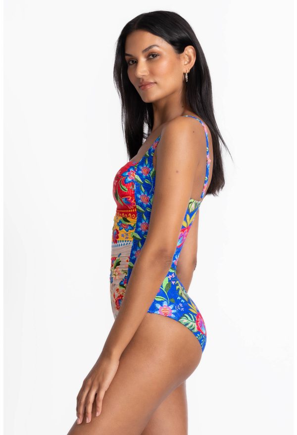 MARILYN RUCHED ONE PIECE - Image 2