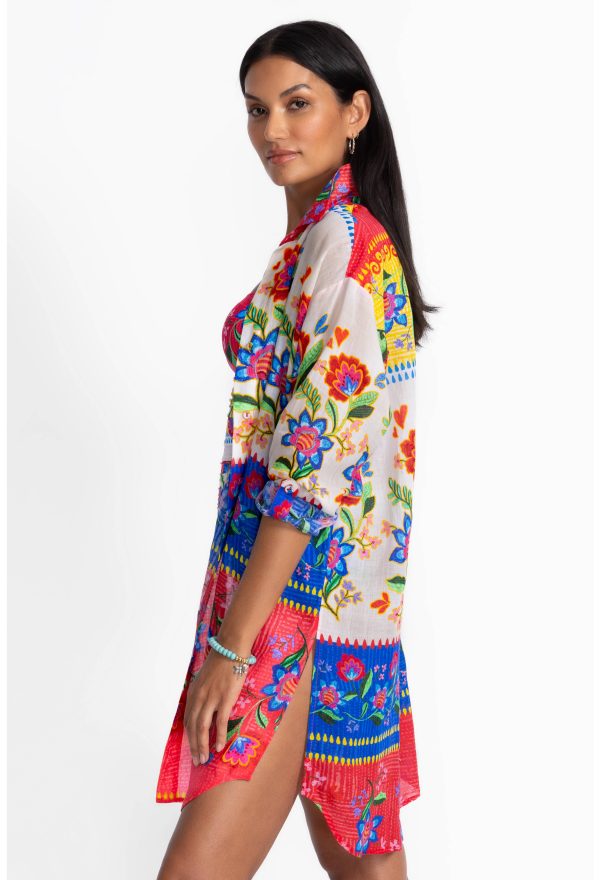 RUMBA BUTTON DOWN SHIRT DRESS - Image 2