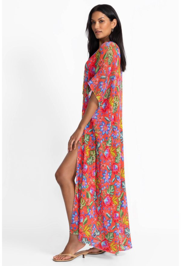 RUMBA MAXI CROCHET KIMONO - Image 2