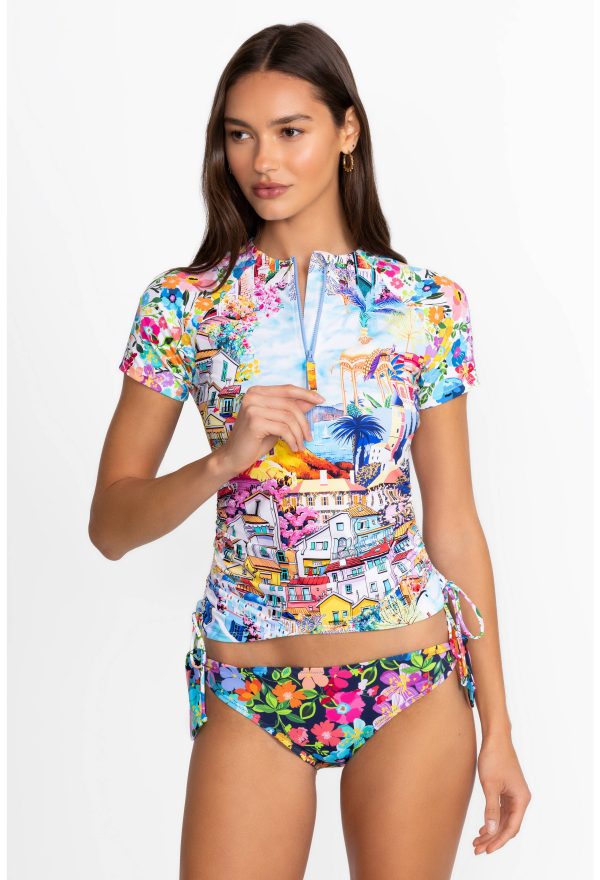 CANNES DRAWSTRING SURF SHIRT