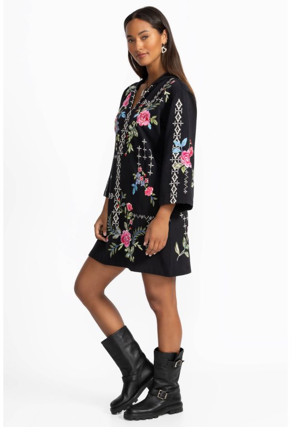 HOODED KNIT BEACH DRESS - Image 2