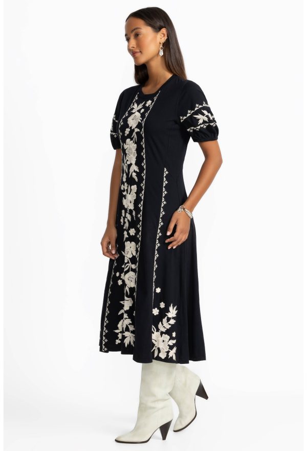 SEAMED KNIT DRESS - Image 2