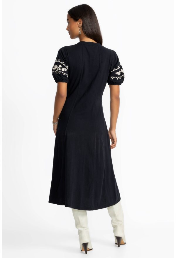 SEAMED KNIT DRESS - Image 5