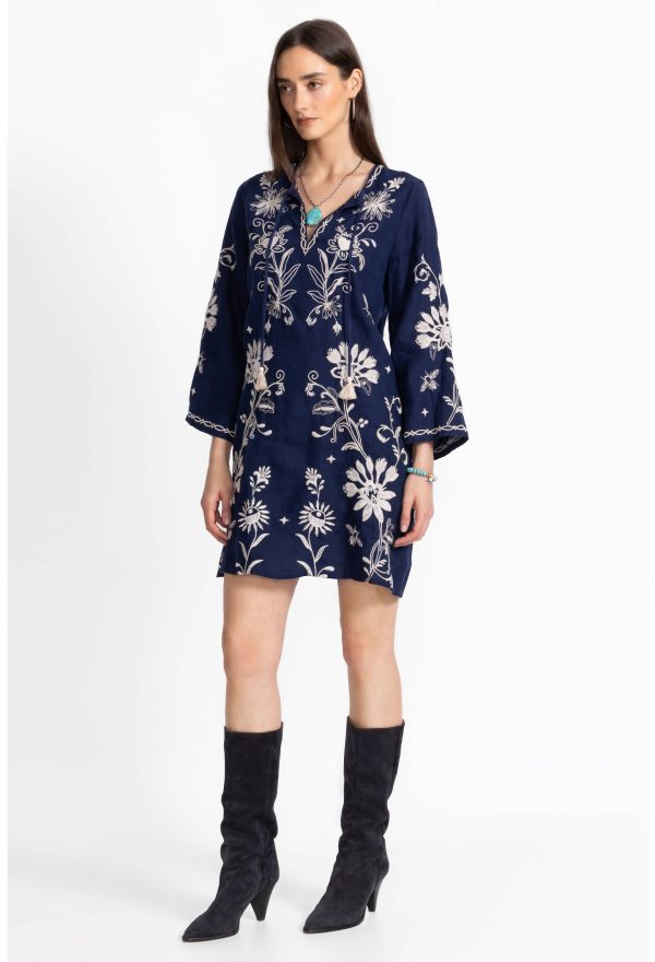 KIMONO SLEEVE RELAXED DRESS - Image 2