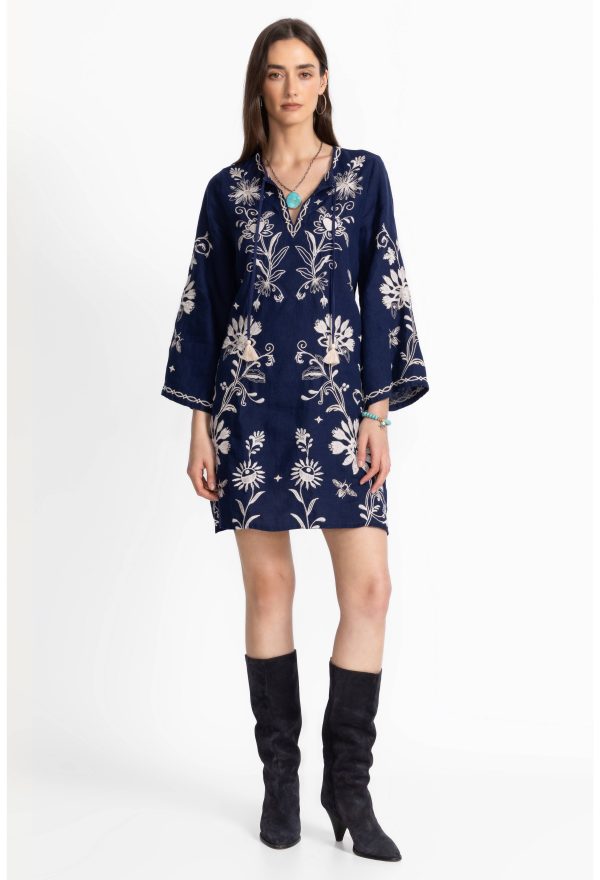 KIMONO SLEEVE RELAXED DRESS - Image 3
