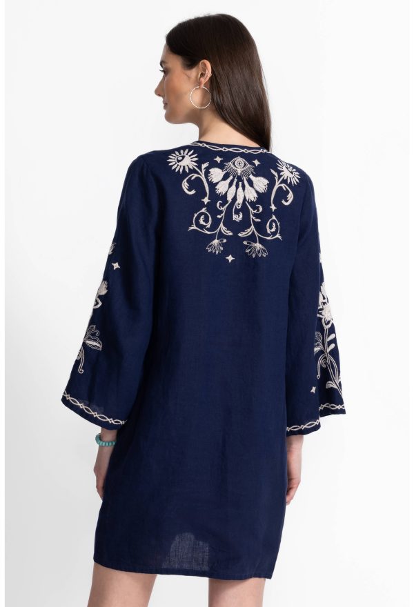 KIMONO SLEEVE RELAXED DRESS - Image 4