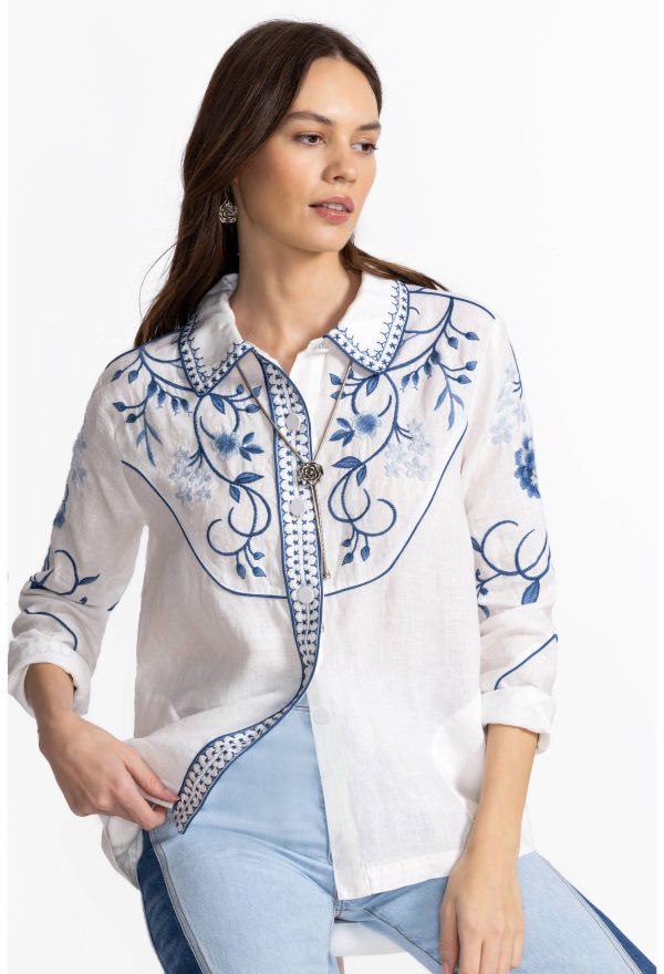 WESTERN LINEN JACKET