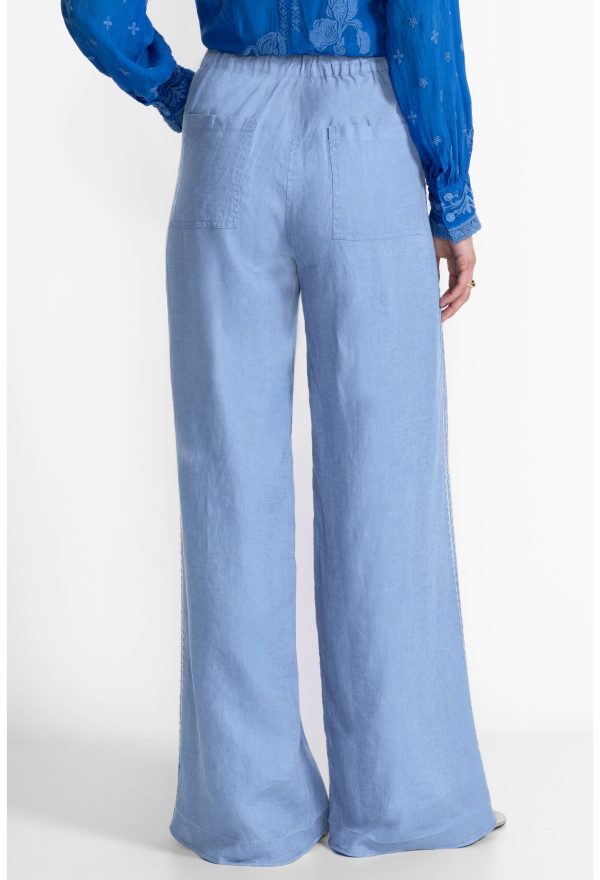 WIDE LEG PLEAT PANT - Image 3
