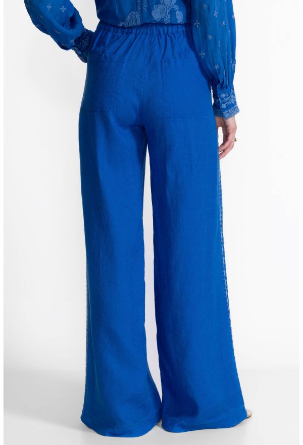 WIDE LEG PLEAT PANT - Image 4