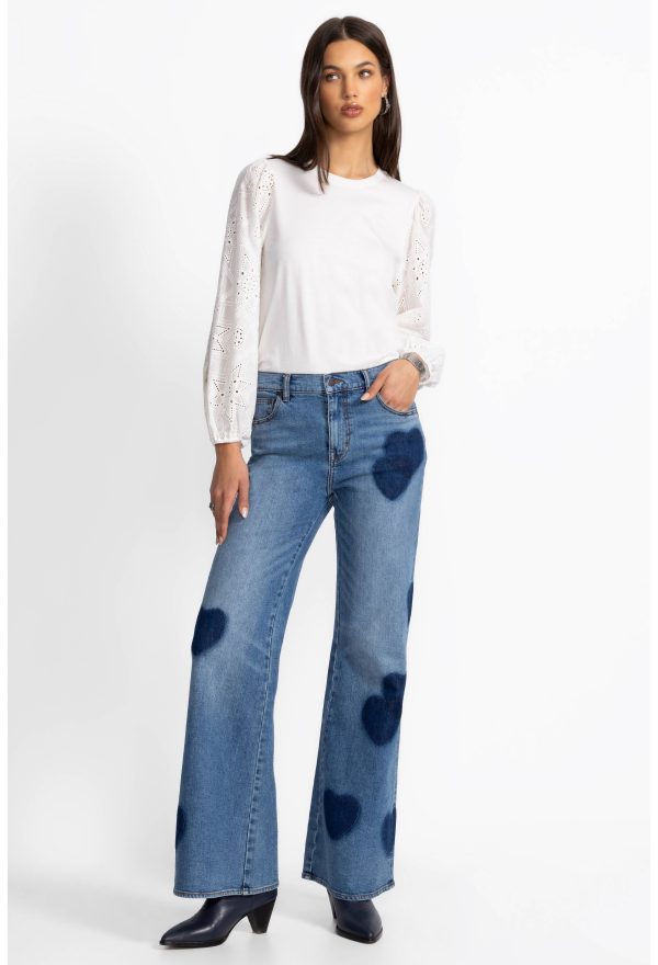 THE STRAIGHT FLARE JEAN