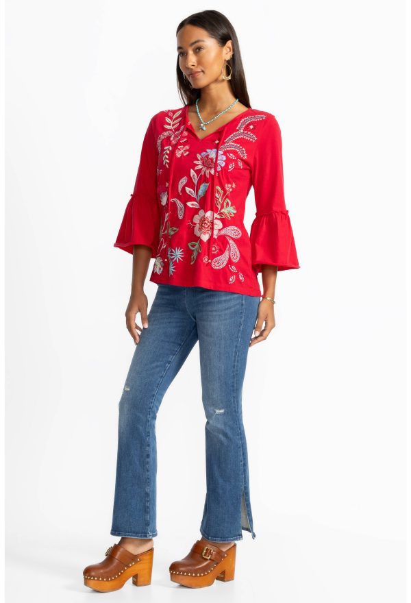 THE SIDE SLIT PULL ON KICK FLARE - Image 2