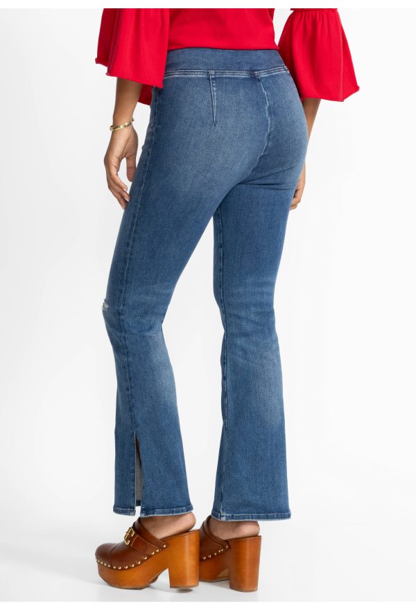 THE SIDE SLIT PULL ON KICK FLARE - Image 3