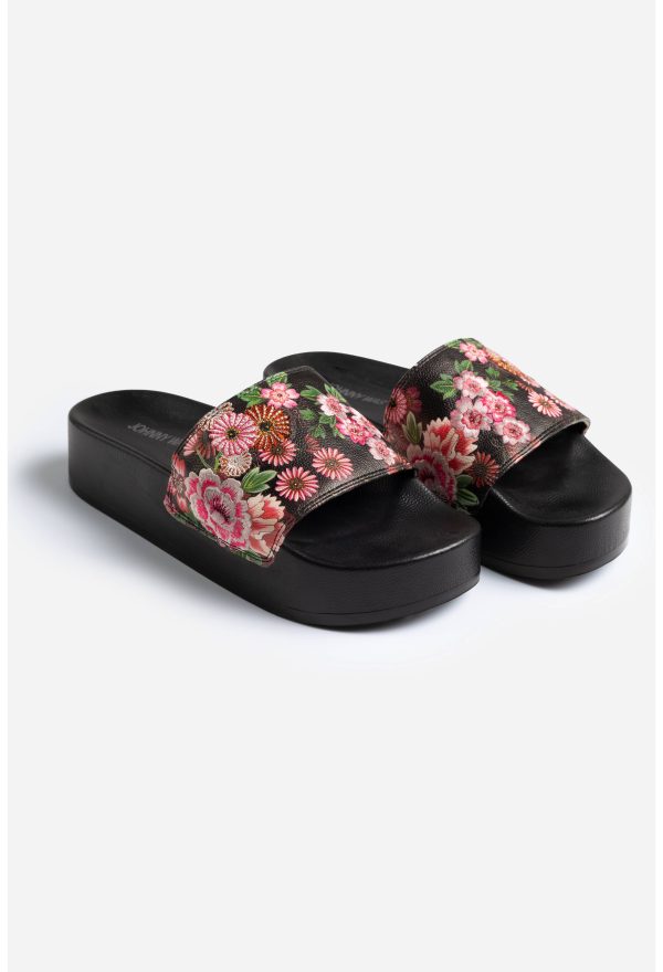 BLUM EMBROIDERED PLATFORM POOL SLIDE - Image 2