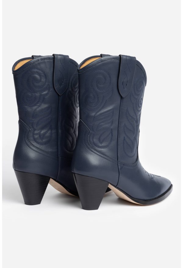 MIDNIGHT ANKLE COWBOY BOOT - Image 3