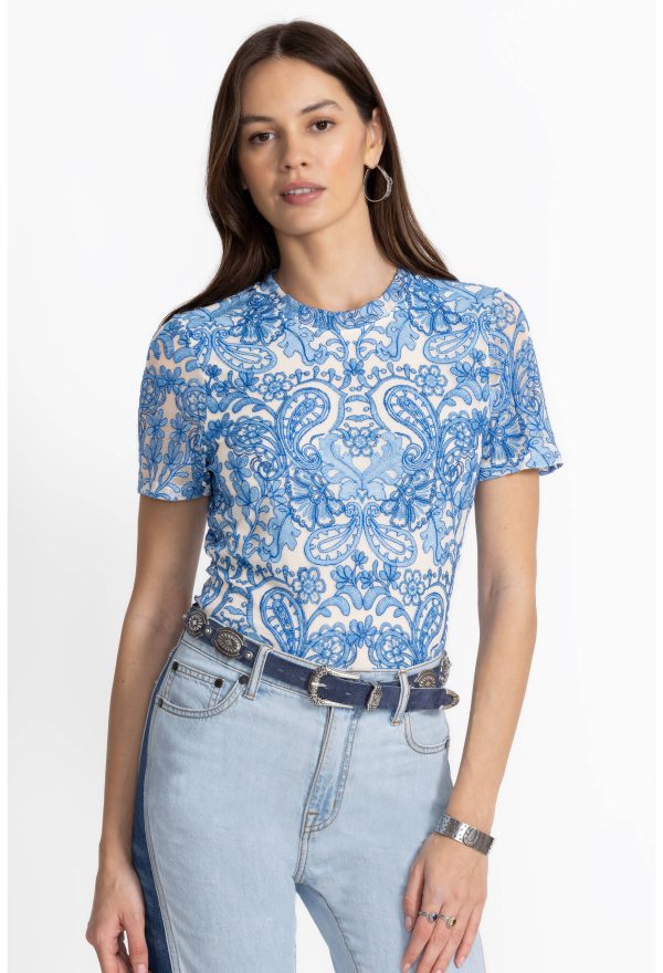 Josephina Mesh Tee